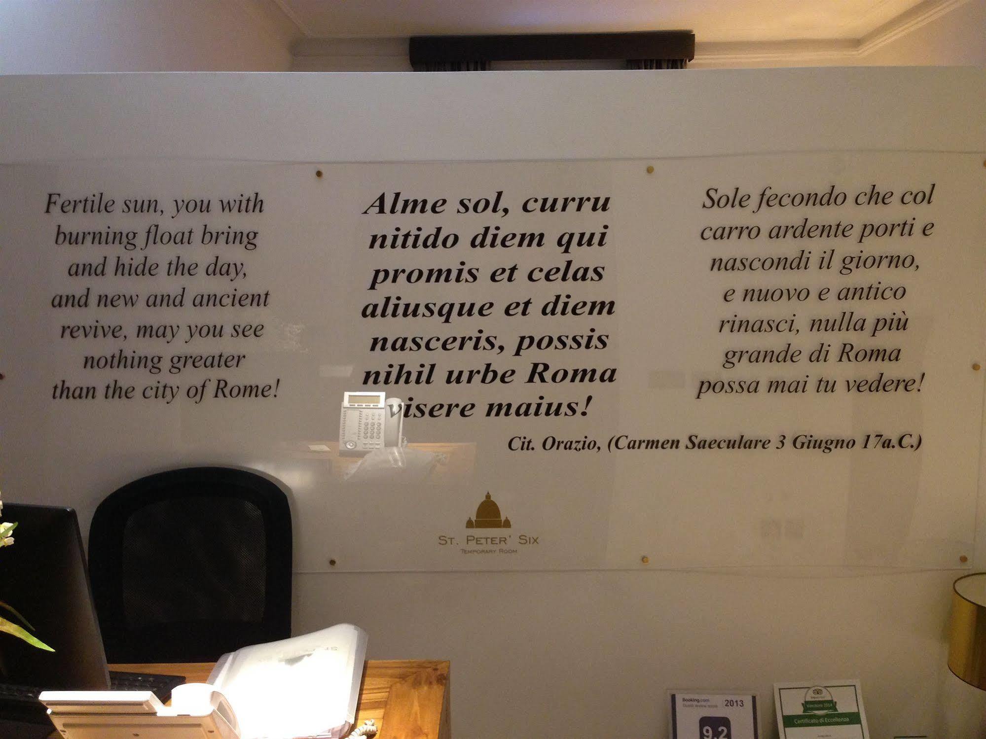 St. Peter' Six & 3* Rome